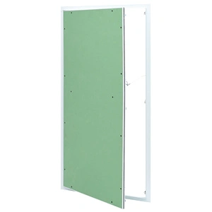 Достъпен панел с алуминиева рамка и гипсокартон 500x1000 мм, зелен