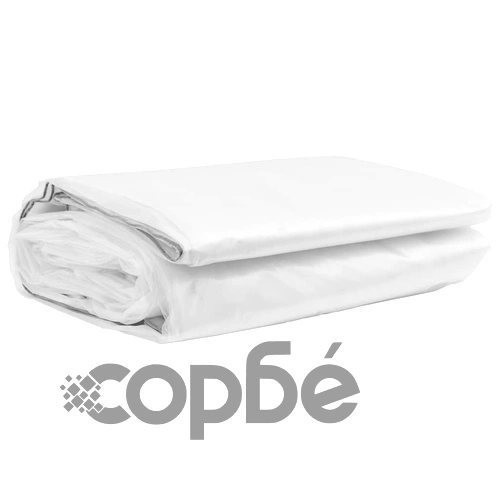 Прозрачен брезент с капси 4x8 м от полиетилен PE ➤ топ цена ➤ sorbe.bg