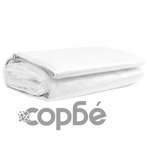 Прозрачен полиетиленов брезент с капси 8x8 м, 140 г/м² ➤ топ цена ➤ sorbe.bg