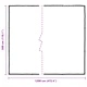 Прозрачен брезент с капси 3 x 12 м, полиетилен, 140 г/м²