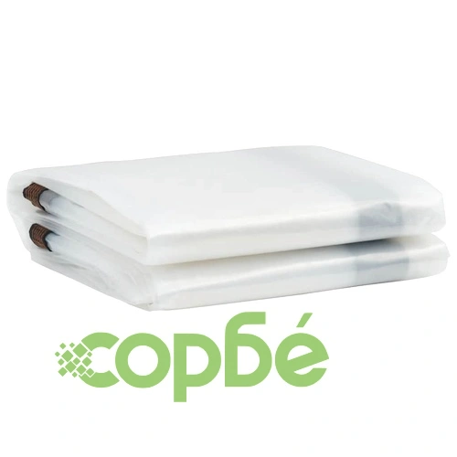 Прозрачен брезент с капси 3 x 12 м, полиетилен, 140 г/м² ➤ топ цена ➤ sorbe.bg
