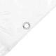 Прозрачен брезент с капси PVC, 2 х 8 м