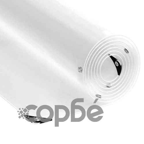 Прозрачен PVC брезент с капси 2x10 м, 350 г/м², водоустойчив ➤ топ цена ➤ sorbe.bg