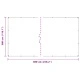Прозрачен PVC брезент с капси 3x6 m, дебелина 0,29 mm, 350 g/m² Прозрачен PVC брезент с капси 3x6 m, дебелина 0,29 mm, 350 g/m²