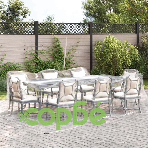 Прозрачен PVC Брезент с Капси 4x5 м, Водоустойчив 350 g/m² ➤ топ цена ➤ sorbe.bg
