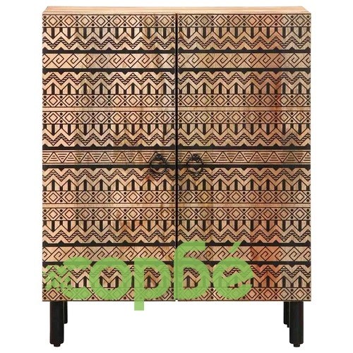 Бюфет от масивно мангово дърво 60x33,5x75 см ➤ топ цена ➤ sorbe.bg