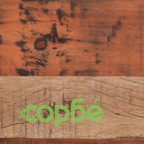 Пейка от масивно регенерирано дърво 110x35x46 см кафяво ➤ топ цена ➤ sorbe.bg