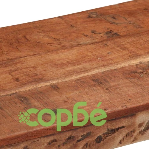 Пейка от масивно регенерирано дърво 110x35x46 см кафяво ➤ топ цена ➤ sorbe.bg