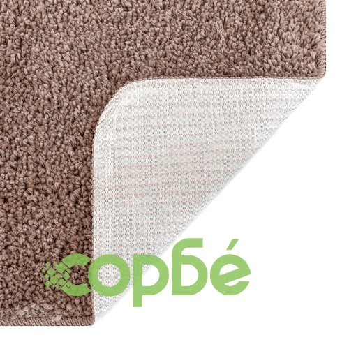 Килим с дублирано дъно в кафяво от полипропилен 240x340 см ➤ топ цена ➤ sorbe.bg