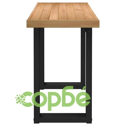 Бюро NOAIN 120x50x75 см с U-образни крака от масивна борова дървесина ➤ топ цена ➤ sorbe.bg