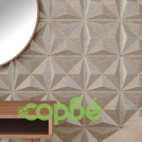 Стенни панели XPS 24 бр бетон 50x50 см 6 м² модел Оригами ➤ топ цена ➤ sorbe.bg