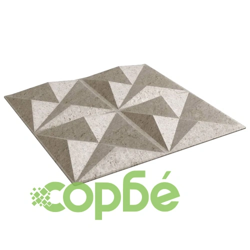 Стенни панели XPS 24 бр бетон 50x50 см 6 м² модел Оригами ➤ топ цена ➤ sorbe.bg