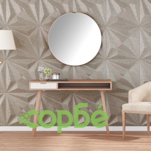 Декоративни стенни панели XPS 24 бр бетон 50x50 см 6 м² десен звезда ➤ топ цена ➤ sorbe.bg