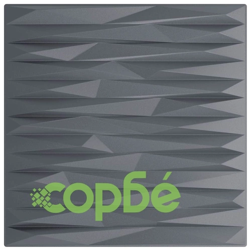 Стенни 3D панели, 48 бр., сиви, 50x50 см, XPS пяна, 12 м², дизайн камък ➤ топ цена ➤ sorbe.bg