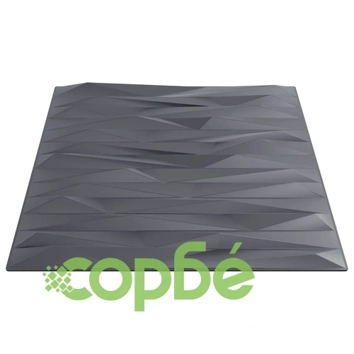 Стенни 3D панели, 48 бр., сиви, 50x50 см, XPS пяна, 12 м², дизайн камък ➤ топ цена ➤ sorbe.bg