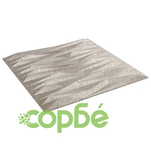 Стенни 3D панели от XPS пяна, 48 бр., бетонов дизайн, 50x50 см, 12 м², каменна текстура ➤ топ цена ➤ sorbe.bg