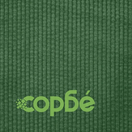 Разтегателен диван с подлакътници от велурена тъкан, зелен, 54 см ➤ топ цена ➤ sorbe.bg