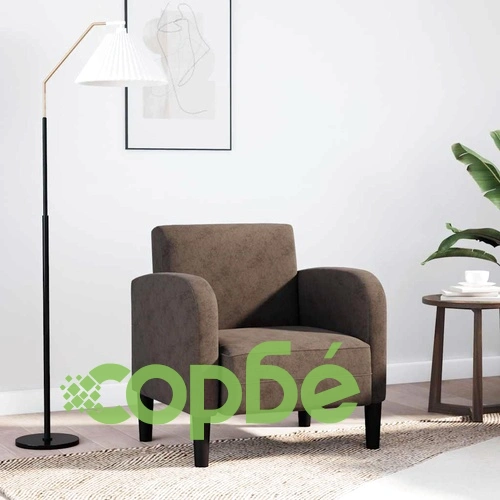 Разтегателен Диван с Подлакътници от Тъмносива Еко Кожа, 54см Ширина ➤ топ цена ➤ sorbe.bg