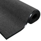 Изтривалка за вход от PVC, Антрацит, 120x250 см, Среден косъм, За закрито и открито