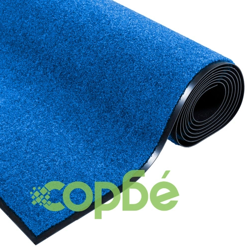 Изтривалка за вход, Синя, 120x300 см, Перима, PVC основа ➤ топ цена ➤ sorbe.bg