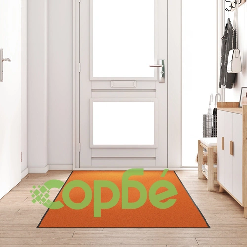 Изтривалка за врата от полиамид, перяща се, оранжева, 120x250 см ➤ топ цена ➤ sorbe.bg
