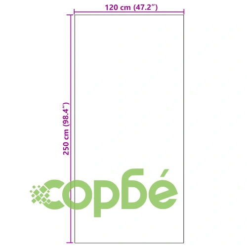 Изтривалка за врата от полиамид, перяща се, оранжева, 120x250 см ➤ топ цена ➤ sorbe.bg