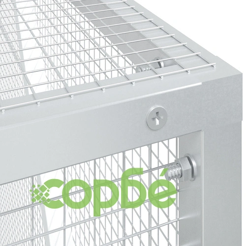 Клетка за птици от стомана, антрацит, 102x208x108 см, за външна употреба ➤ топ цена ➤ sorbe.bg