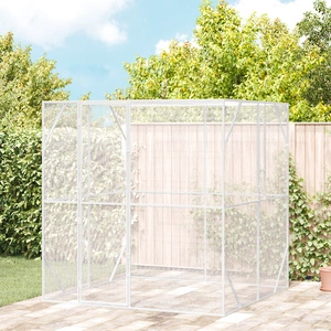 Птичи инкубатор от поцинкована стомана, Антрацит, 209x202x214 см, за открито