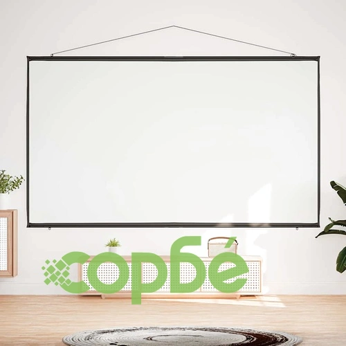 Проекционен екран за стена 120 (305 см) 16:9 полиестер ➤ топ цена ➤ sorbe.bg