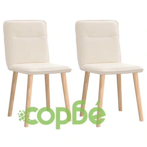 Трапезни столове от лен, комплект 2 броя, 45 x 54 x 86 см ➤ топ цена ➤ sorbe.bg