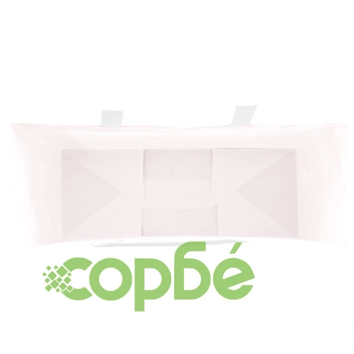 Хартиени торбички 250 бр с дръжки розови 45x17x48 см, крафт хартия 120 г/м² ➤ топ цена ➤ sorbe.bg