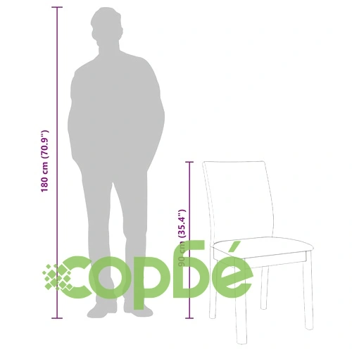 Трапезни столове с възглавници от масивно каучуково дърво - 2 бр., кафяви ➤ топ цена ➤ sorbe.bg