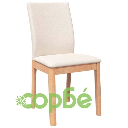 Трапезни столове с възглавници, 2 бр., масивна каучукова дървесина, 48,5 x 49 x 90 см ➤ топ цена ➤ sorbe.bg