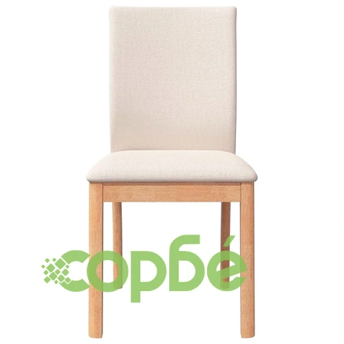 Трапезни столове с възглавници, 2 бр., масивна каучукова дървесина, 48,5 x 49 x 90 см ➤ топ цена ➤ sorbe.bg