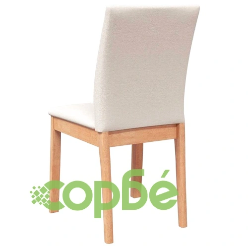 Трапезни столове с възглавници, 2 бр., масивна каучукова дървесина, 48,5 x 49 x 90 см ➤ топ цена ➤ sorbe.bg