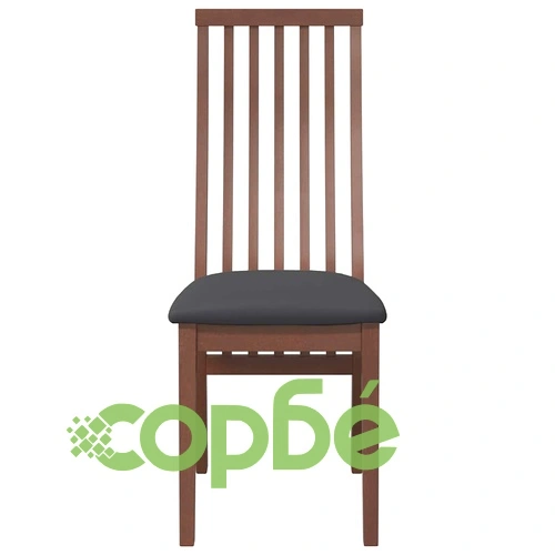Елегантни трапезни столове с възглавници, 2 броя, кафяви, от масивно каучуково дърво ➤ топ цена ➤ sorbe.bg
