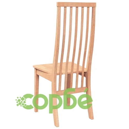 Трапезни столове от масивно каучуково дърво - комплект от 2 броя ➤ топ цена ➤ sorbe.bg