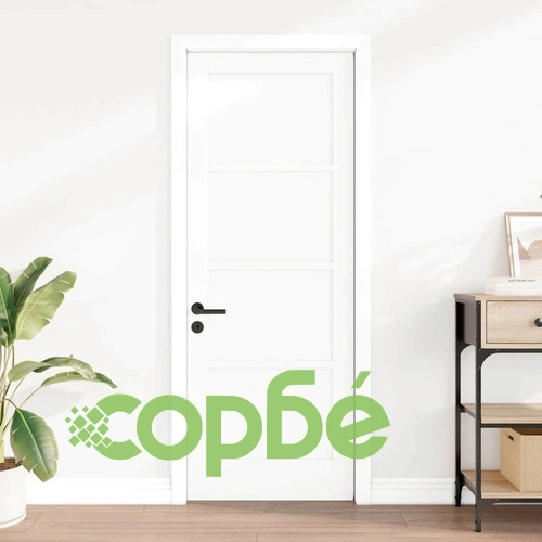 Вътрешна врата ORKDAL бяла 73.5x198.5x4 см шперплат ➤ топ цена ➤ sorbe.bg