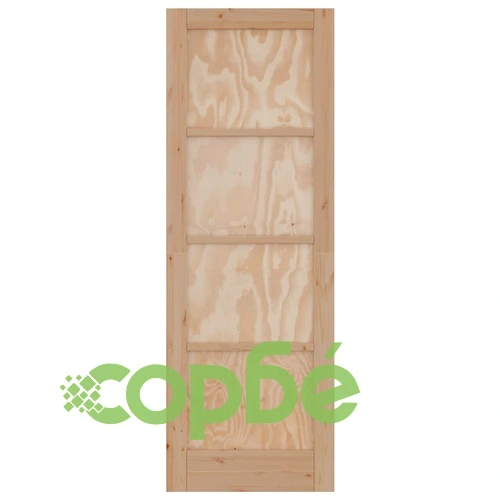 Вътрешна врата ORKDAL от масивна борова дървесина 73.5x211 см кафяво ➤ топ цена ➤ sorbe.bg