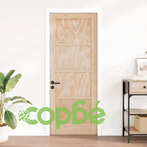 Вътрешна врата ORKDAL от шперплат кафяво 78x202 см ➤ топ цена ➤ sorbe.bg