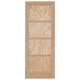 Вътрешна врата ORKDAL от шперплат кафяво 78x202 см