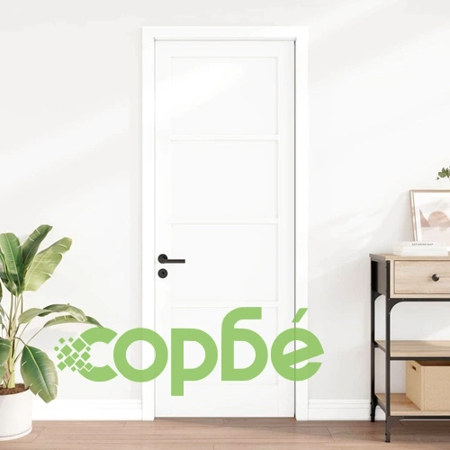 Вътрешна врата ORKDAL бяла 78x211x4 см шперплат борова дървесина ➤ топ цена ➤ sorbe.bg