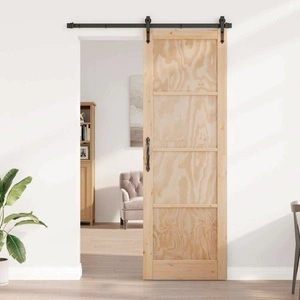 Вътрешна врата ORKDAL от шперплат кафяво 78x232x4 см