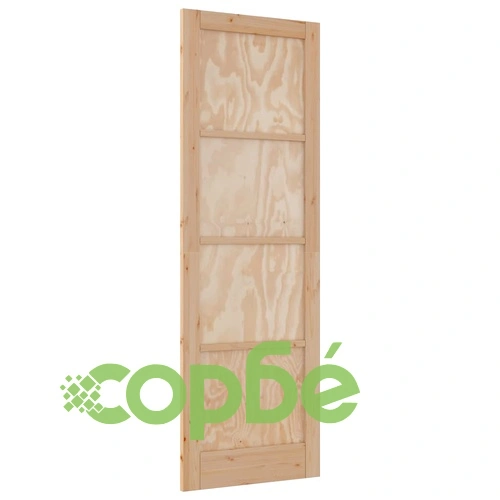 Вътрешна врата ORKDAL от шперплат кафяво 78x232x4 см ➤ топ цена ➤ sorbe.bg