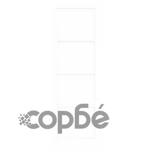 Вътрешна врата ORKDAL бяла 78x232 см шперплат с борови елементи ➤ топ цена ➤ sorbe.bg