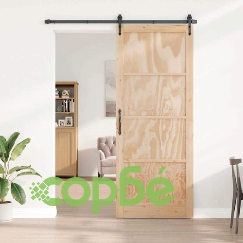 Вътрешна врата ORKDAL 83x232 см от шперплат - кафяв цвят ➤ топ цена ➤ sorbe.bg