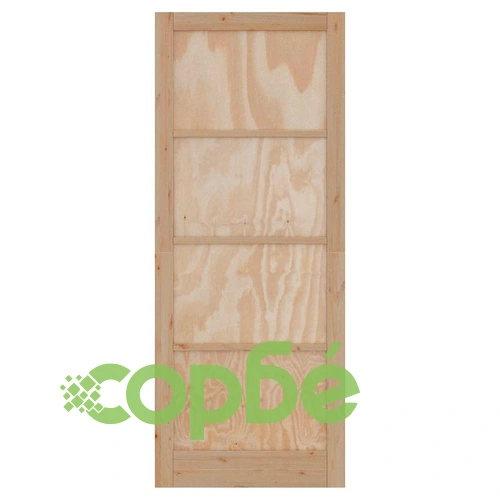 Вътрешна врата ORKDAL 83x232 см от шперплат - кафяв цвят ➤ топ цена ➤ sorbe.bg