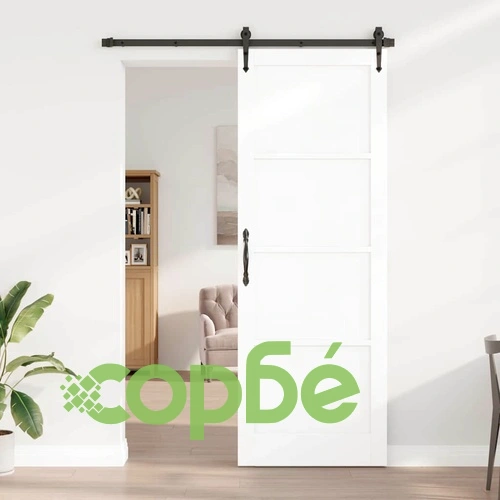 Вътрешна врата ORKDAL бяла 83x232x4 см шперплат борова дървесина ➤ топ цена ➤ sorbe.bg