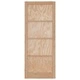Вътрешна врата ORKDAL от шперплат и борова дървесина 93x232 см кафяво