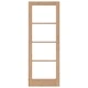 Вътрешна врата ORKDAL с матово стъкло - масивен бор 73.5x198.5 см